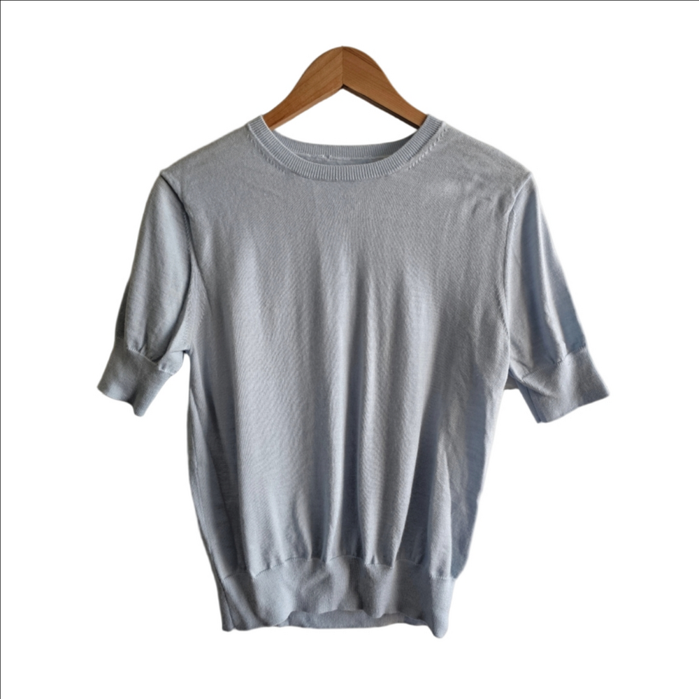 RODIER PARIS 60% Wool 3/4 Sleeve Sweater